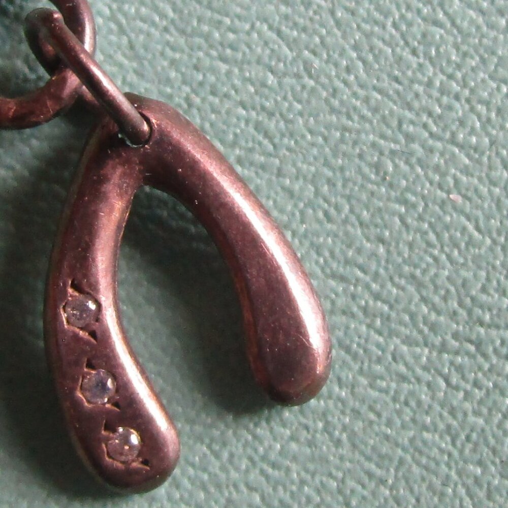 Elegant Wishbone Pendant Necklace